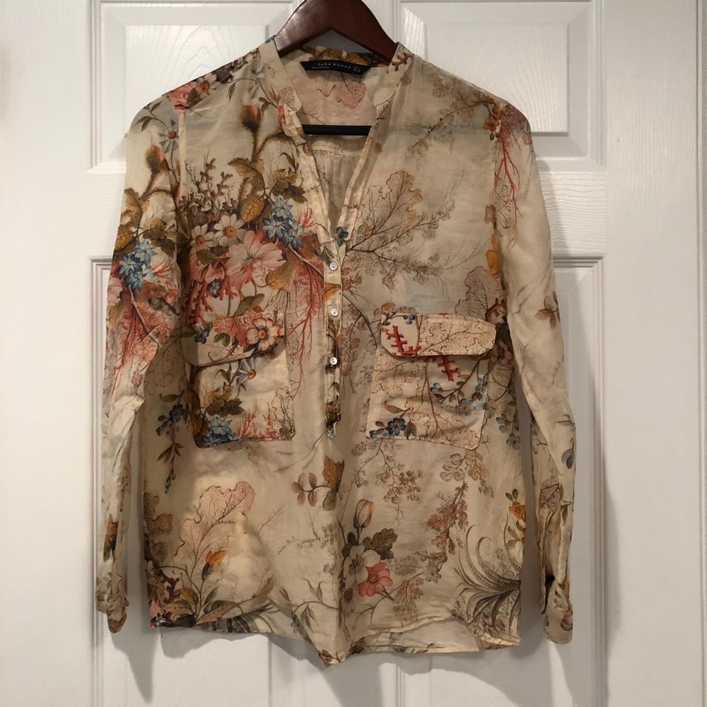 Floral Zara Blouse